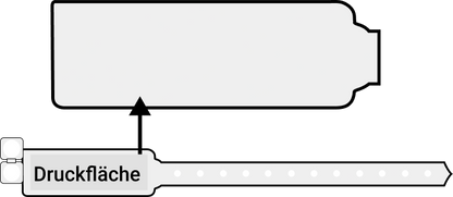 PVC disposable wristband (A01)