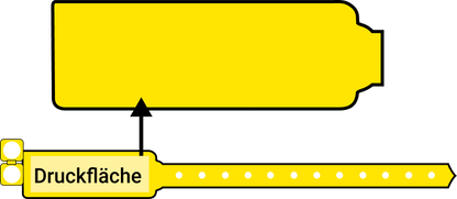 PVC disposable wristband (A01)