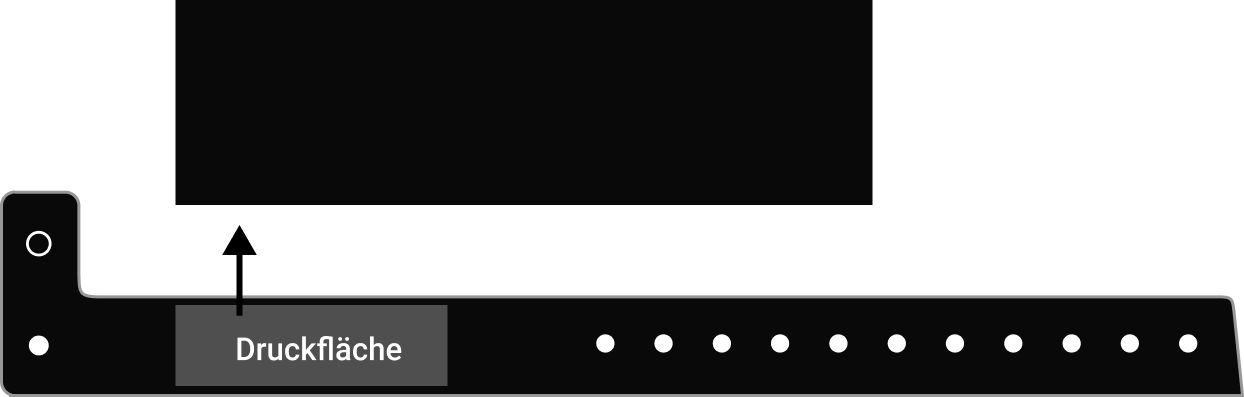 PVC disposable wristband (A05)