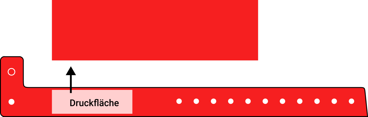 PVC disposable wristband (A05)