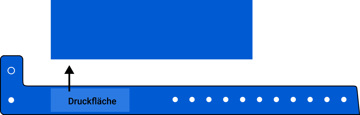 PVC disposable wristband (A05)