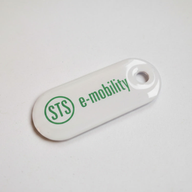 RFID keyfob with MIFARE Classic 1k and with epoxy layer